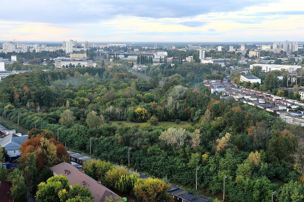 The Sky Loft Apartment Kiev Exterior foto