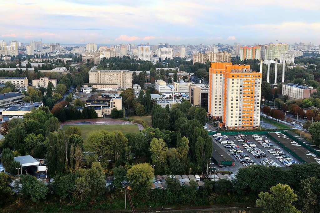 The Sky Loft Apartment Kiev Exterior foto