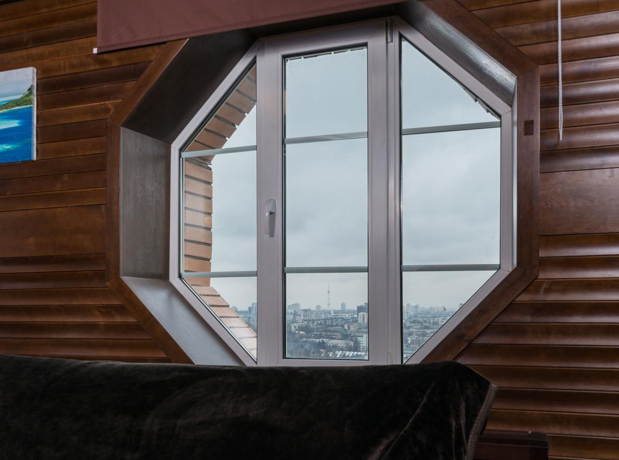 The Sky Loft Apartment Kiev Exterior foto